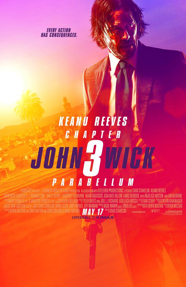 John Wick 3 affiche