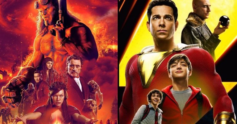 Shazam remporte son deuxième week-end avec 25,1 M $ sous la forme de bombes Hellboy au box-office