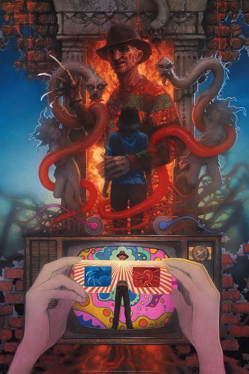 Affiche de Freddy Dead, variante Matthew Peak