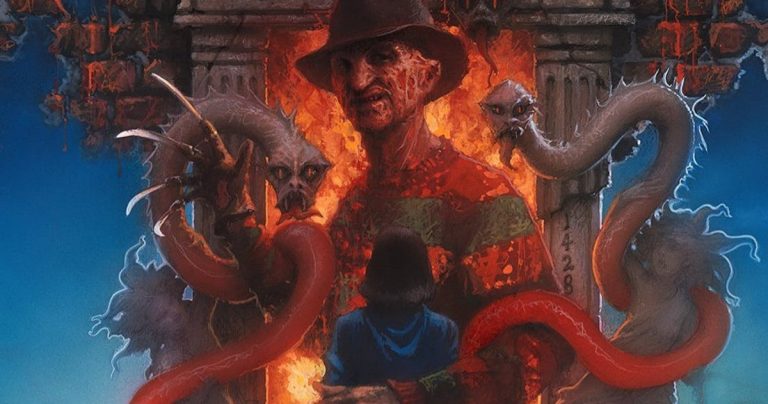 La mort de Freddy obtient une nouvelle affiche de Matthew Peak, artiste original de Elm Street