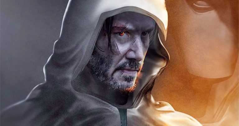 Keanu Reeves est le chevalier de la lune imaginé par BossLogic