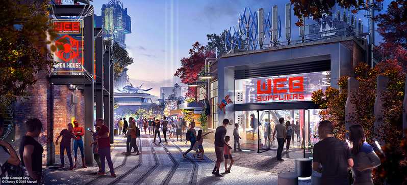Avengers Land Disney Parks # 1