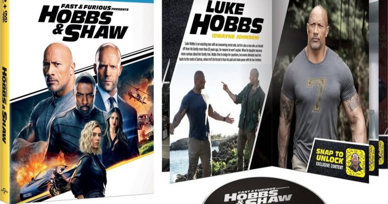 Hobbs & Shaw arrive sur Blu-Ray en octobre avec des scènes d'ouverture et de suppression alternatives
