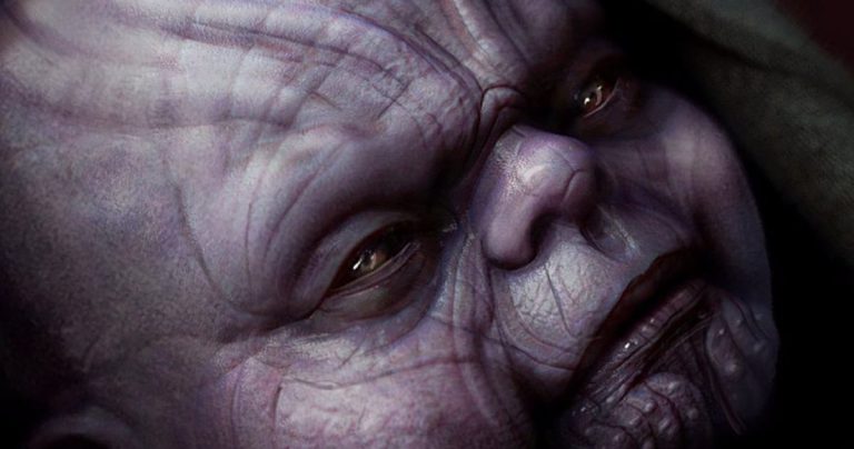 Thanos bébé révélé dans Avengers: Concept Art Endgame
