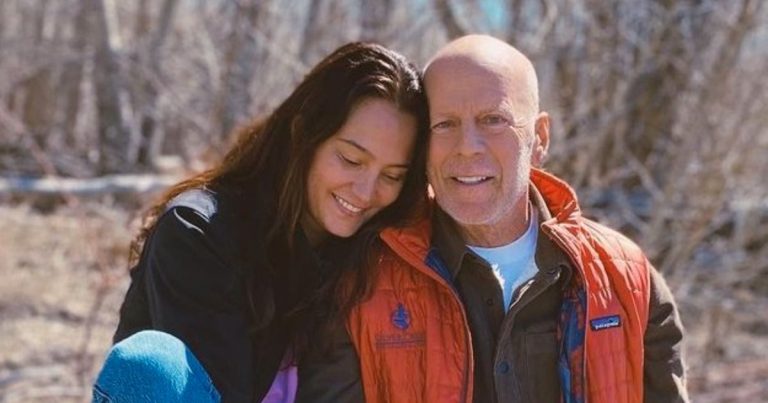 Bruce Willis and Wife
